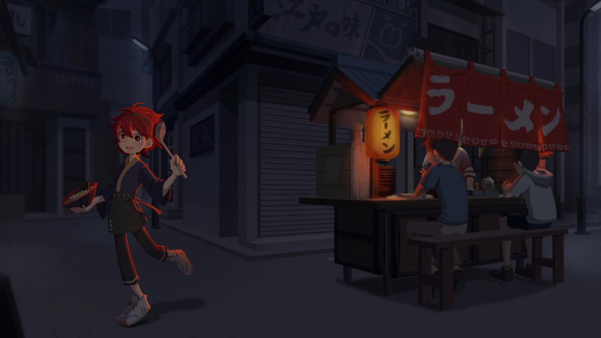 深夜のラーメン