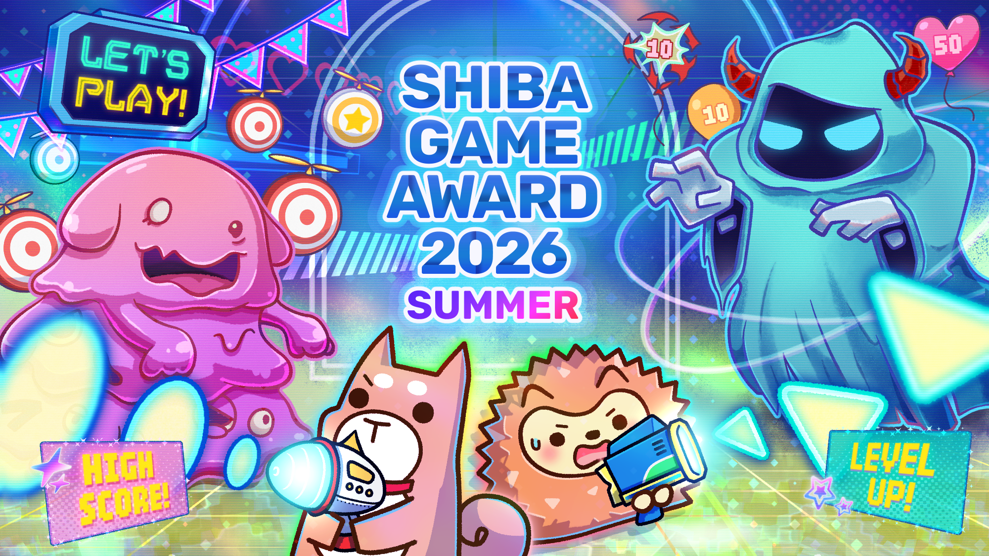 SHIBA GAME AWARD #9 — 2026 Summer Key Visual