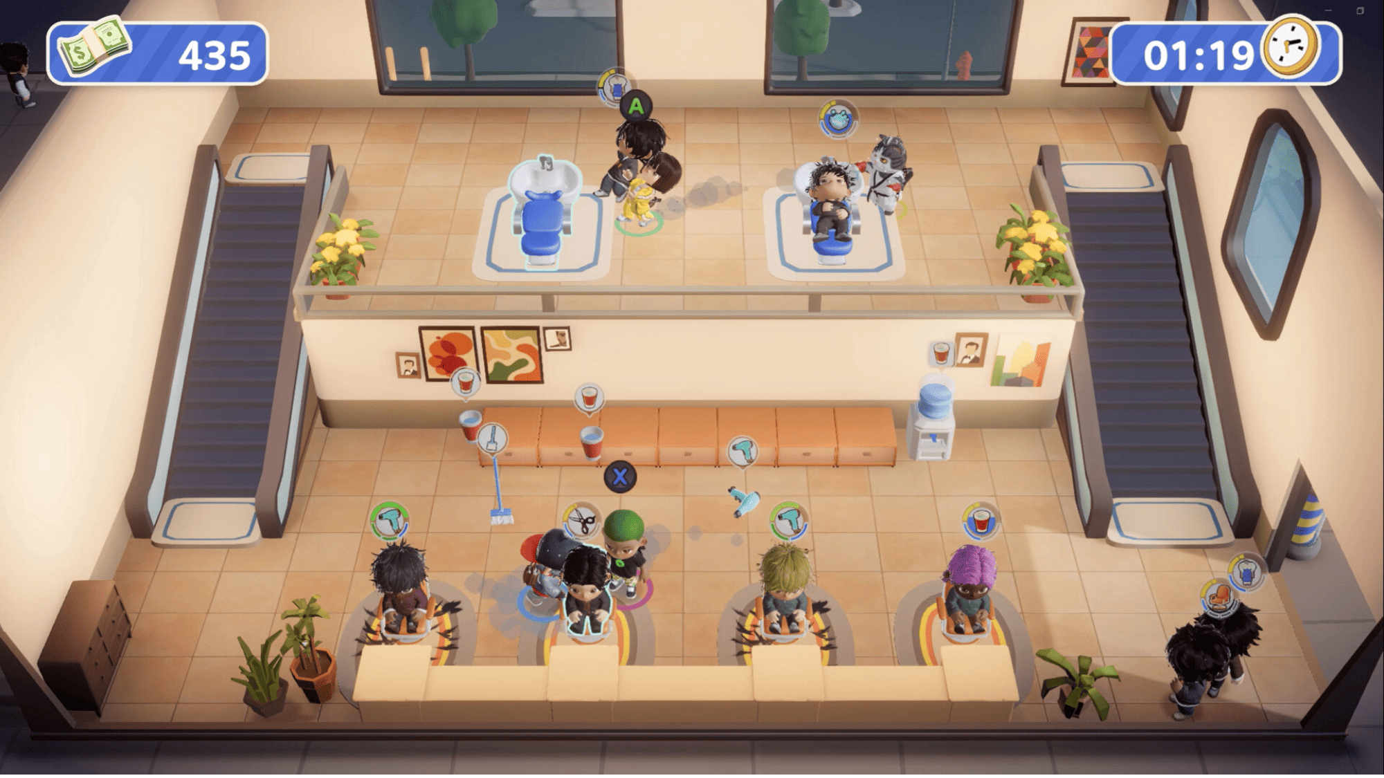 Choppy Cuts ゲーム画面